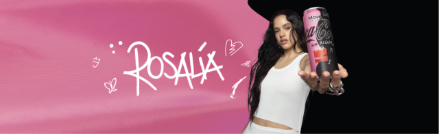 Disfruta de Coca-Cola Creations Move Rosalía.