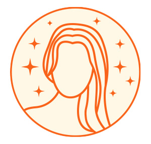 Piel y cabello brilloso